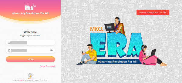 Unable to learner login in ERA Live for the MOM exam ERA QA