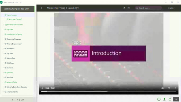 Content Not Open for the Mastering Computer Typing & Data Entry ...